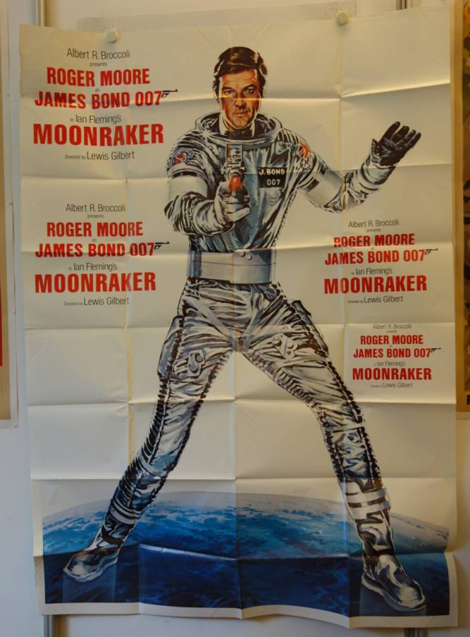 James Bond 007 - Moonraker originales britisches Sonder-Filmplakat